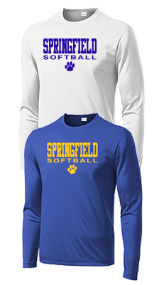 Springfield Softball LS Performance Tshirt